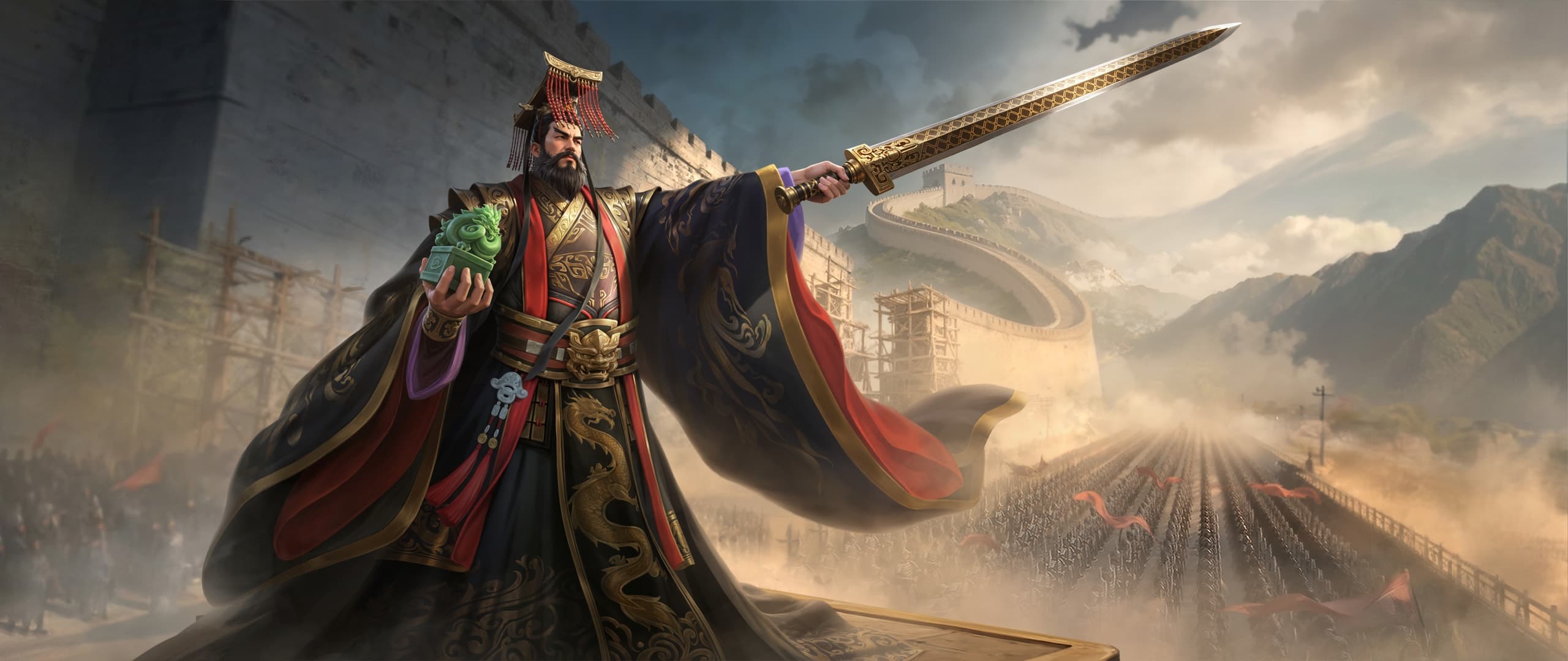 Qin Shi Huang - The First Emperor in Cinder & Crowns